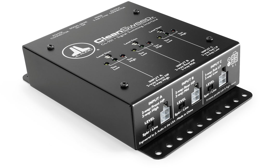 JL Audio CL-SSI Signal summing interface for CL441dsp ... jl audio cleansweep wiring diagram 