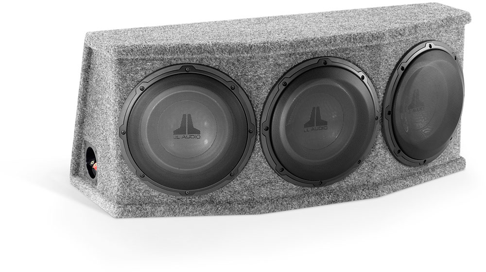 three 12 inch subwoofer box