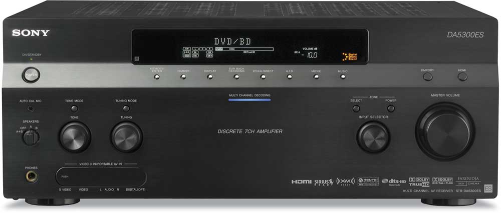 Customer Reviews: Sony ES STR-DA5300ES Home theater receiver with