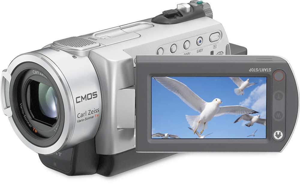 Customer Reviews: Sony DCR-SR200 40-gigabyte hard drive camcorder at ...