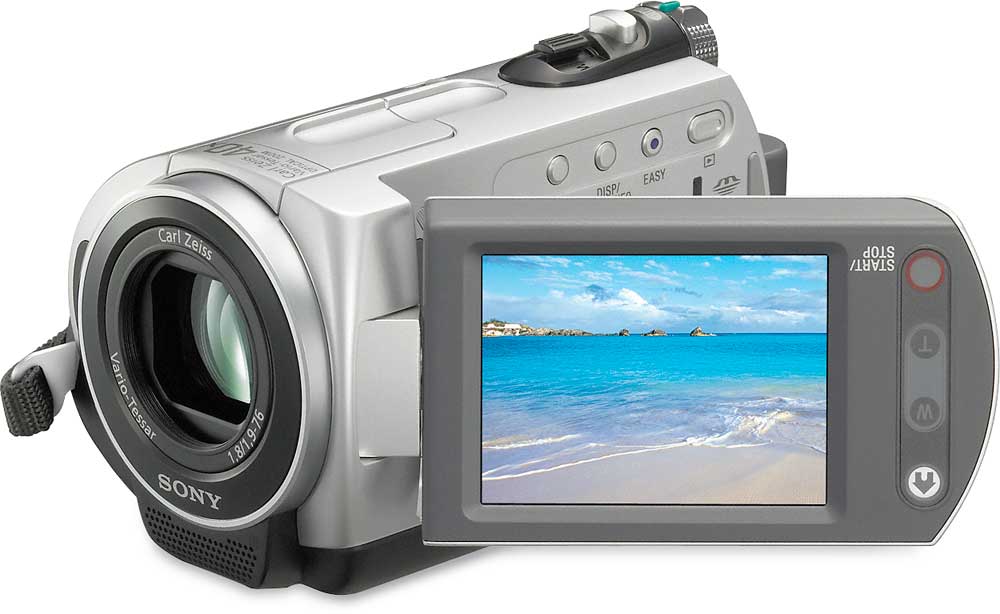 Sony DCRSR42 30GB hard drive camcorder at