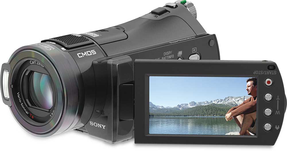 Sony HDRCX7 Highdefinition Memory Stick® camcorder Handson