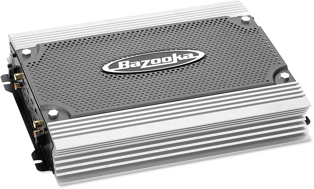 Bazooka ELA1300 Mono subwoofer amplifier 375 watts RMS x 1 at 2 ohms at