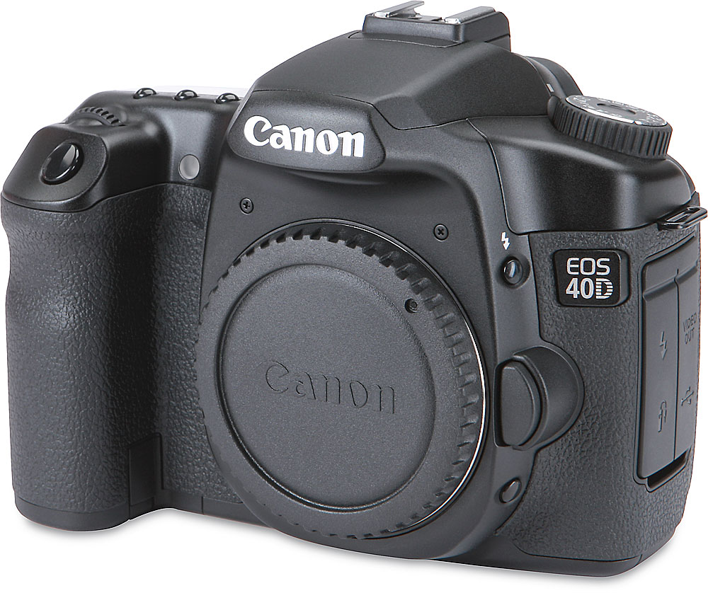 Canon Eos Camera Info V 1 2 Mac Canon Eos 40d Body Only 10 1 Megapixel Digital Slr Camera At Crutchfield