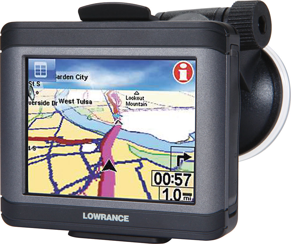 Lowrance XOG™ Portable car/handheld GPS navigator at Crutchfield