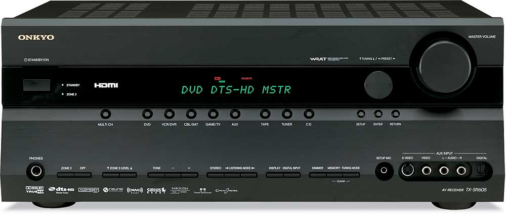 Customer Reviews: Onkyo TX-SR605 (Black) Home theater receiver