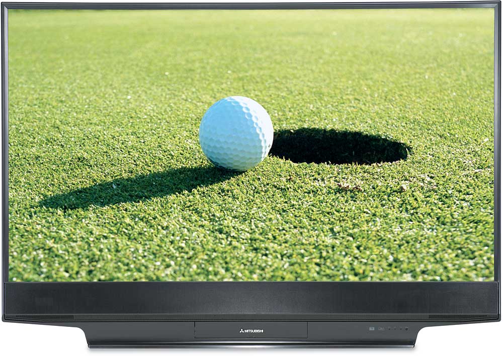 Mitsubishi hd 1080 series big screen tv