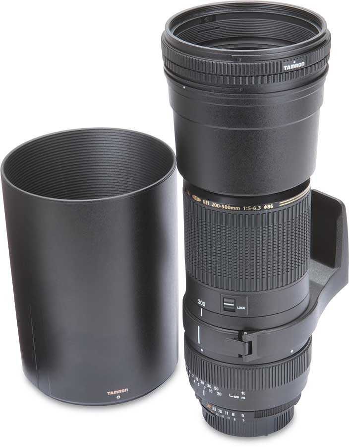 Tamron 200500mm Di Telephoto Zoom Lens for compatible Nikon digital