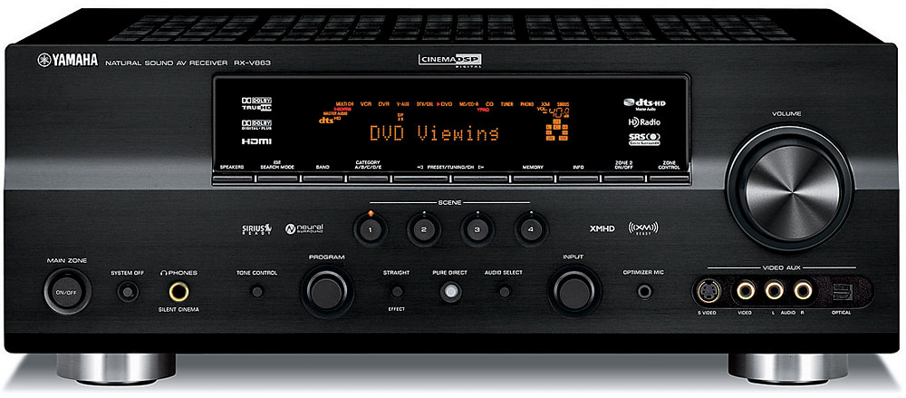 Customer Reviews: Yamaha RX-V863 Home theater receiver with HDMI
