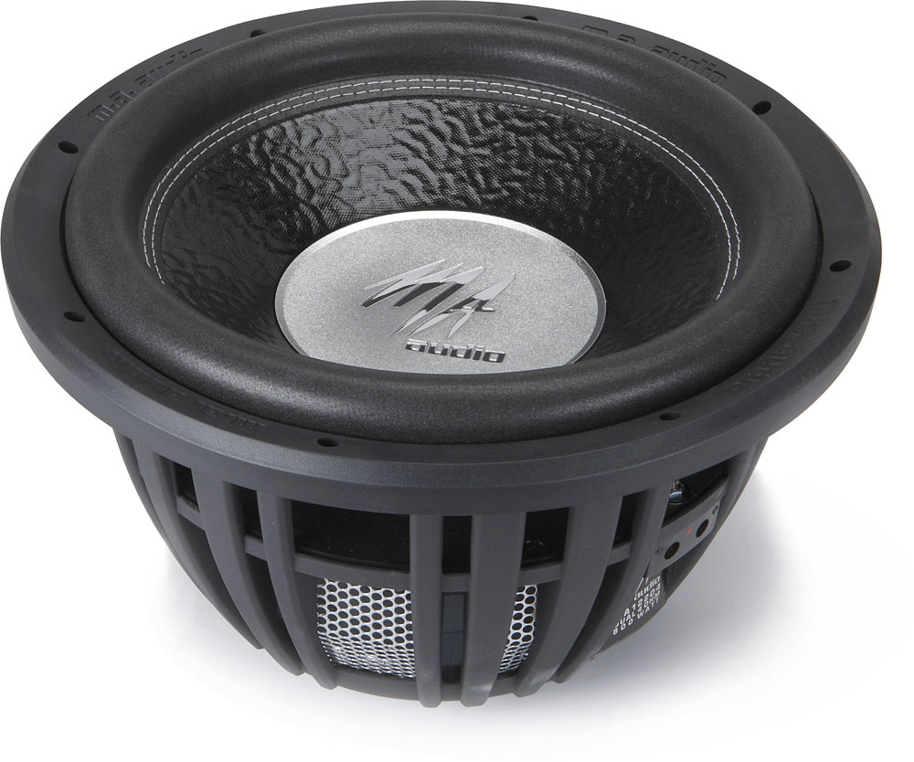 MA Audio MA122D4 12" subwoofer with dual 4ohm voice coils at