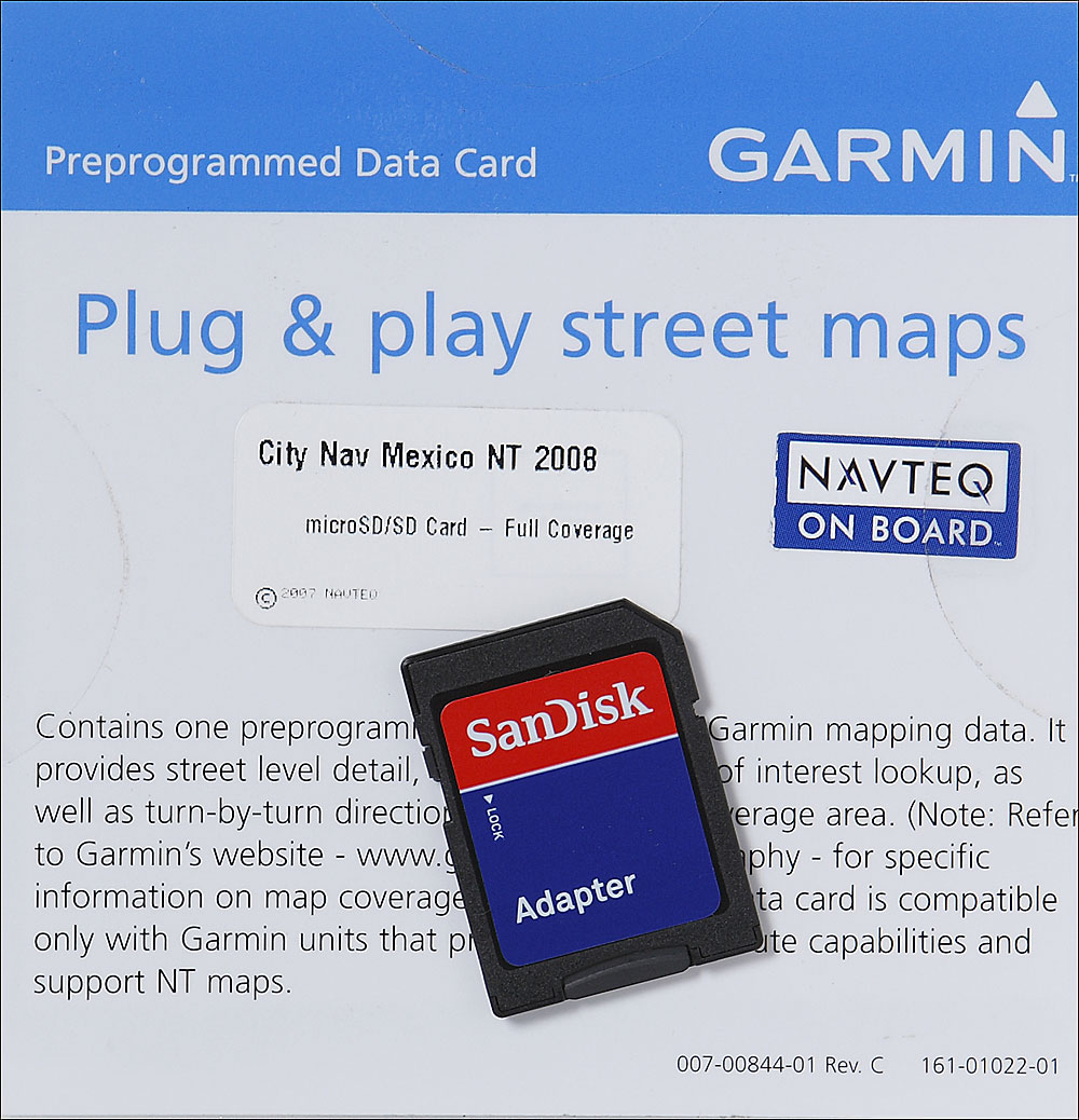 Customer Reviews: Garmin City Navigator NT Mexico microSD card with ...