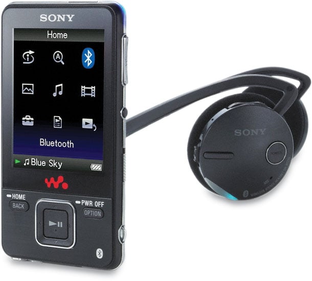Sony NWZA828 Walkman® video/MP3 player with Bluetooth® wireless