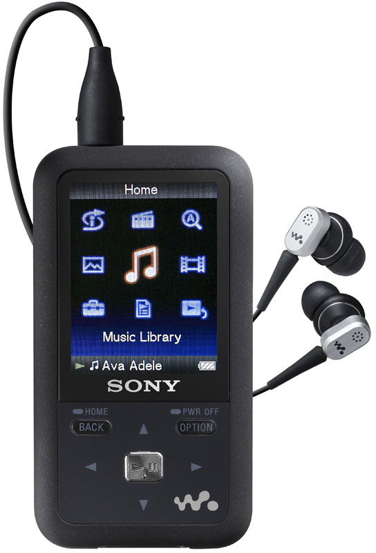 Sony Nwz S716 Black 4gb Walkman® Video Mp3 Player With Fm Tuner And
