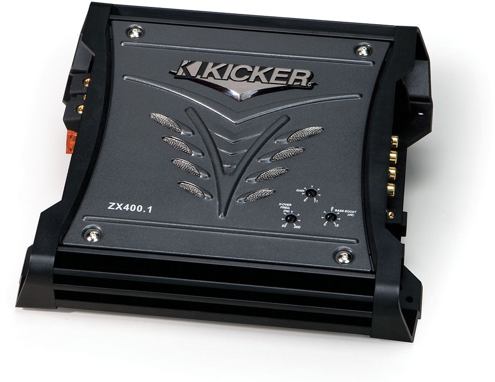 Customer Reviews: Kicker 08ZX400.1 Mono subwoofer amplifier 400