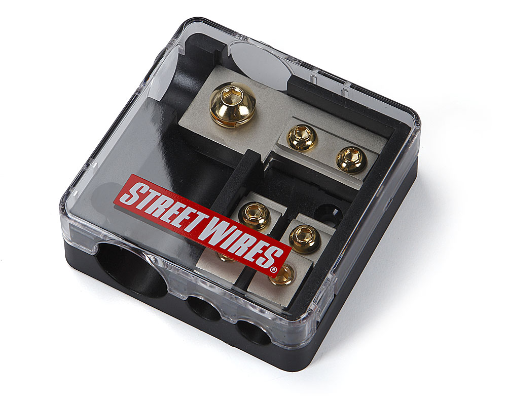 StreetWires FBR24S AGUfused power distribution block — two inputs (4