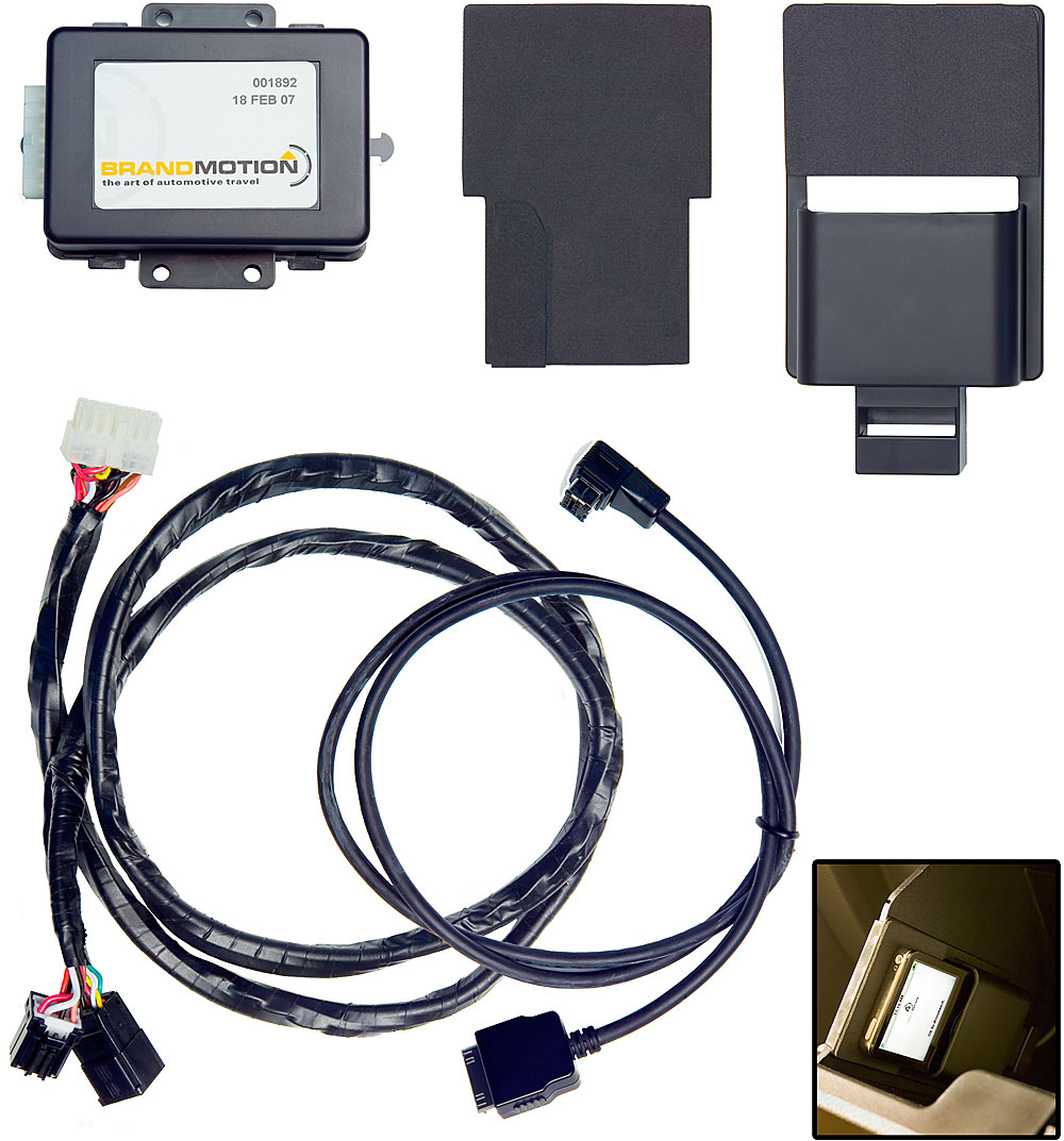 BrandMotion Ford iPod® Adapter For select 2005-up Ford-built vehicles without factory satellite radio at Crutchfield.com