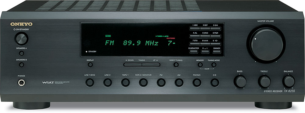 Customer Reviews: Onkyo TX-8255 Stereo receiver at Crutchfield