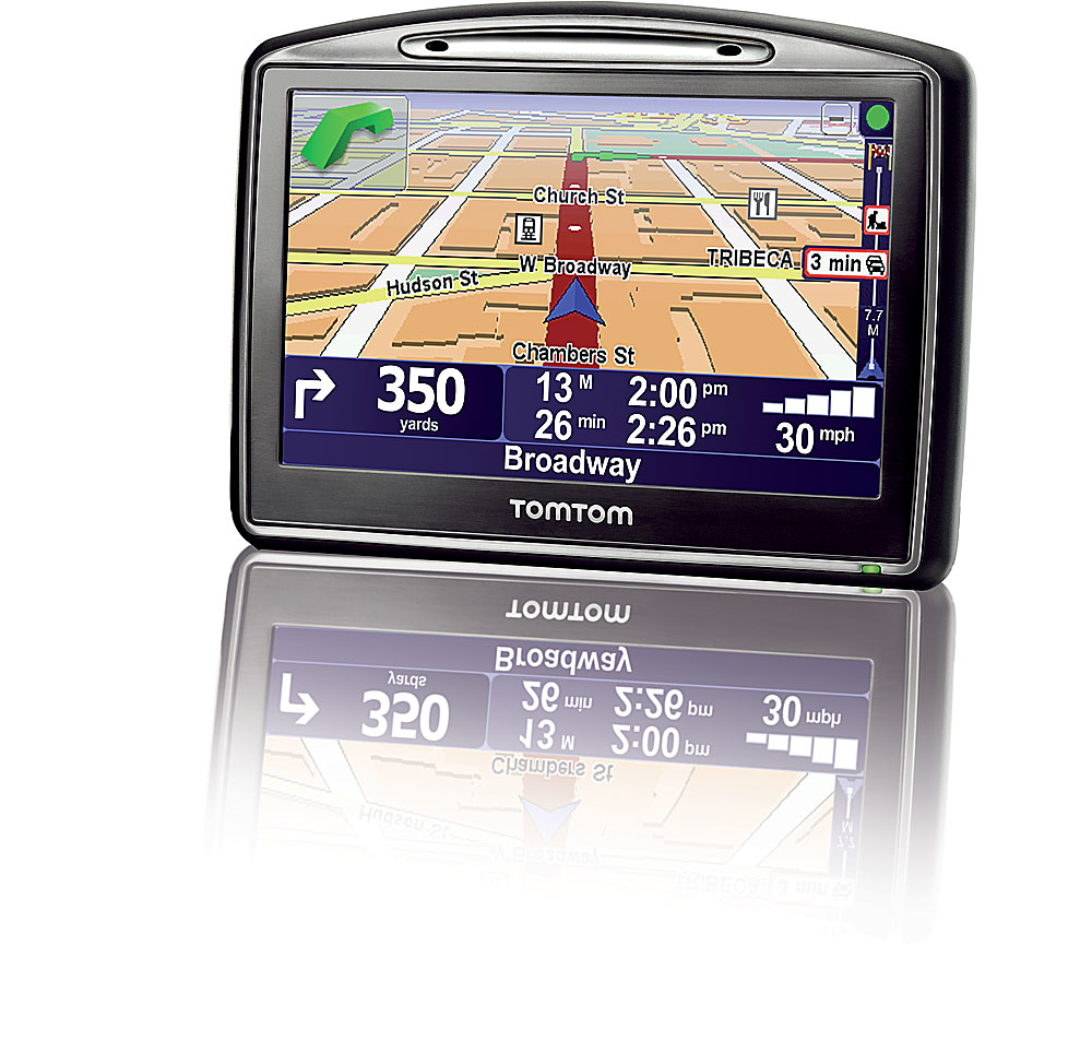 TomTom GO 730T Portable navigator with Bluetooth® at Crutchfield