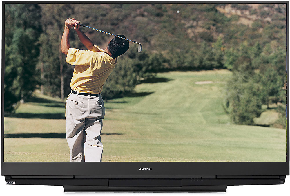 Mitsubishi WD73734 73" Medallion Series 1080p rearprojection DLP HDTV