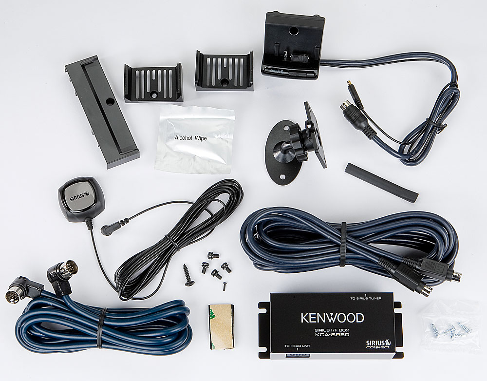 Kenwood KCA-SR50 Sirius Interface BOX for Connecting Kenwood Head Units