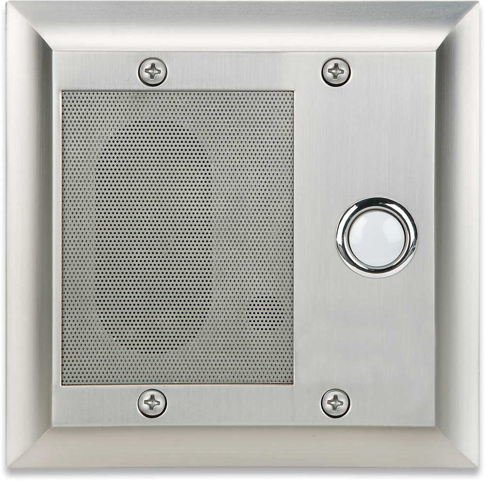 OnQ inQuire™ Door Unit (Brushed Stainless) at Crutchfield