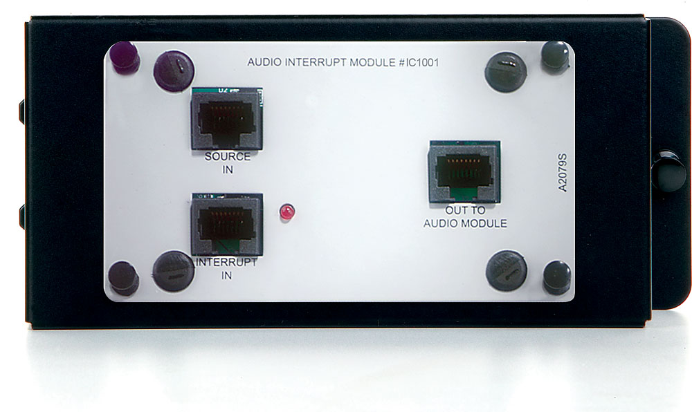 OnQ inQuire™ Audio Interrupt Module Integrates OnQ inQuire