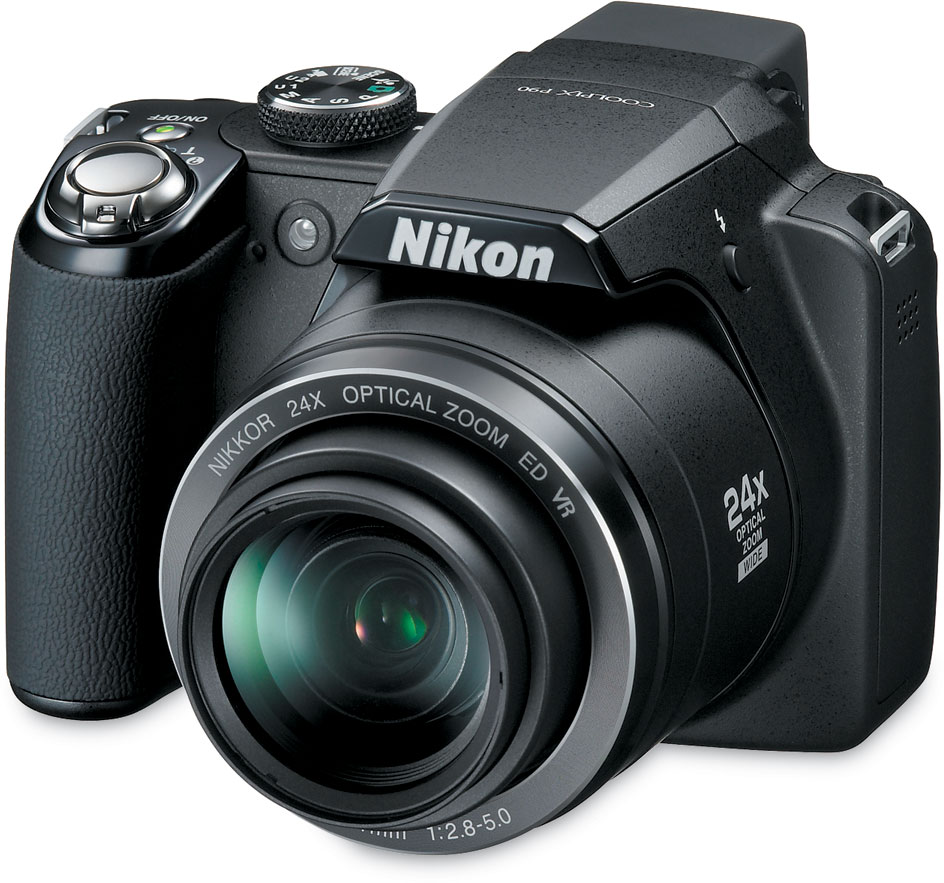 Nikon Coolpix P90 12.1-megapixel digital camera with 24X optical zoom at  Crutchfield.com