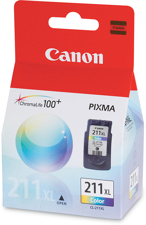 Customer Reviews: Canon CL-211XL Tri-color ink tank for use with ...