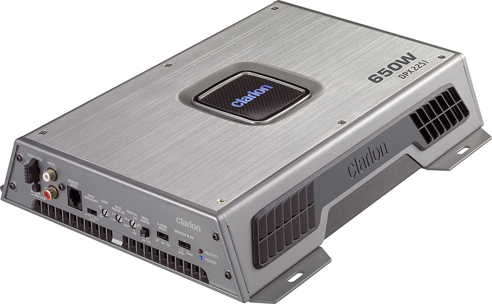 Customer Reviews: Clarion DPX2251 2-channel car amplifier — 180