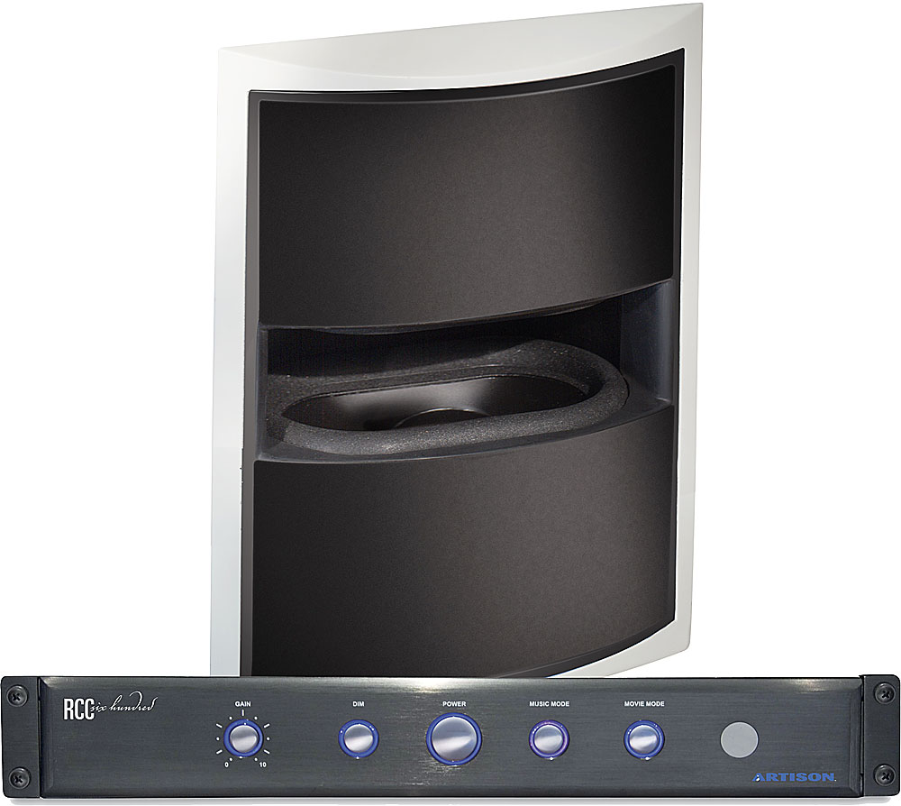 artison in wall subwoofer