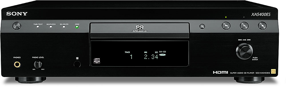 Customer Reviews: Sony ES SCD-XA5400ES Multichannel SACD/stereo CD