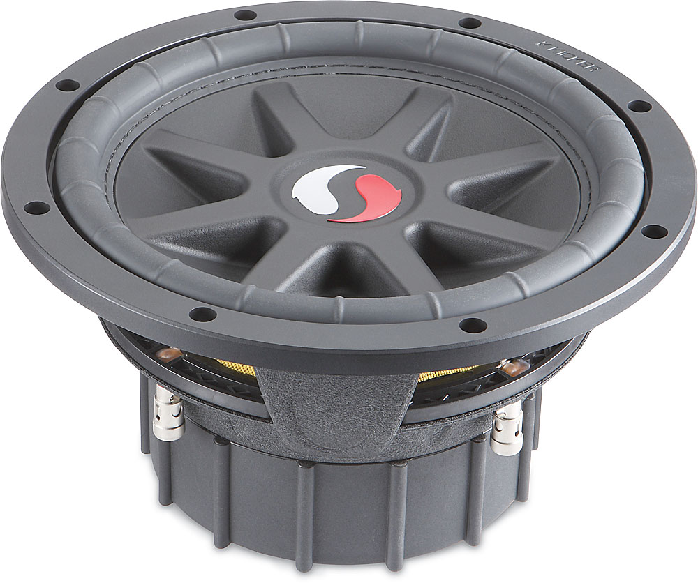 Kicker Solo Classic 09S10C4 10" subwoofer with dual 4ohm voice coils