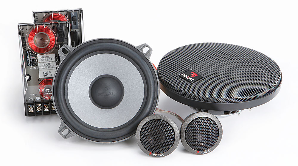 Focal Polyglass 130 VRS Shallowmount 51/4" component speaker system