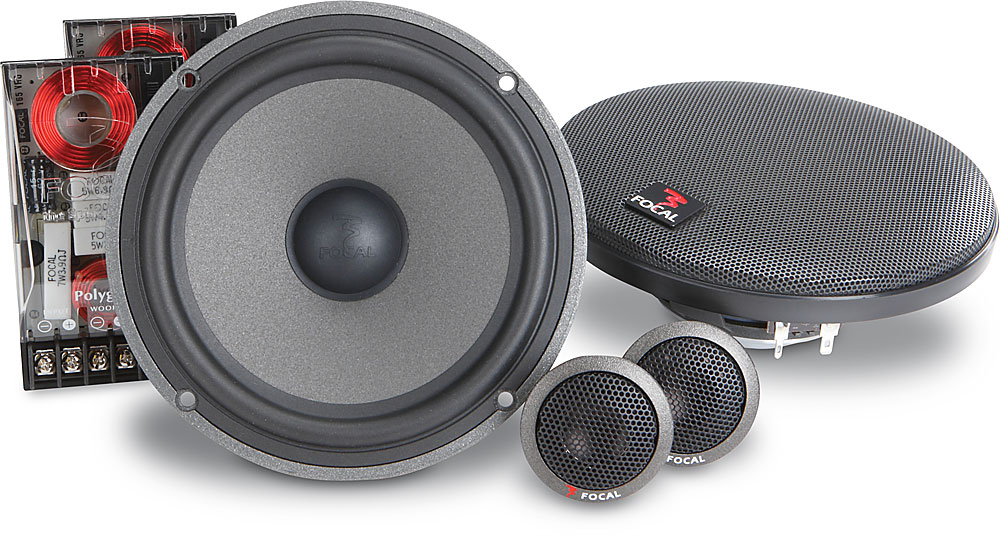 Focal Polyglass 165 VRS Shallowmount 63/4" component speaker system