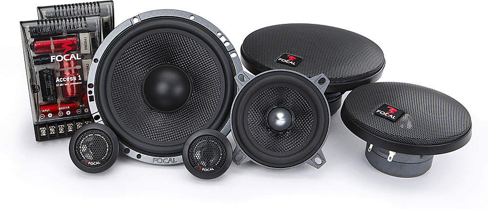 focal 4 inch component speakers