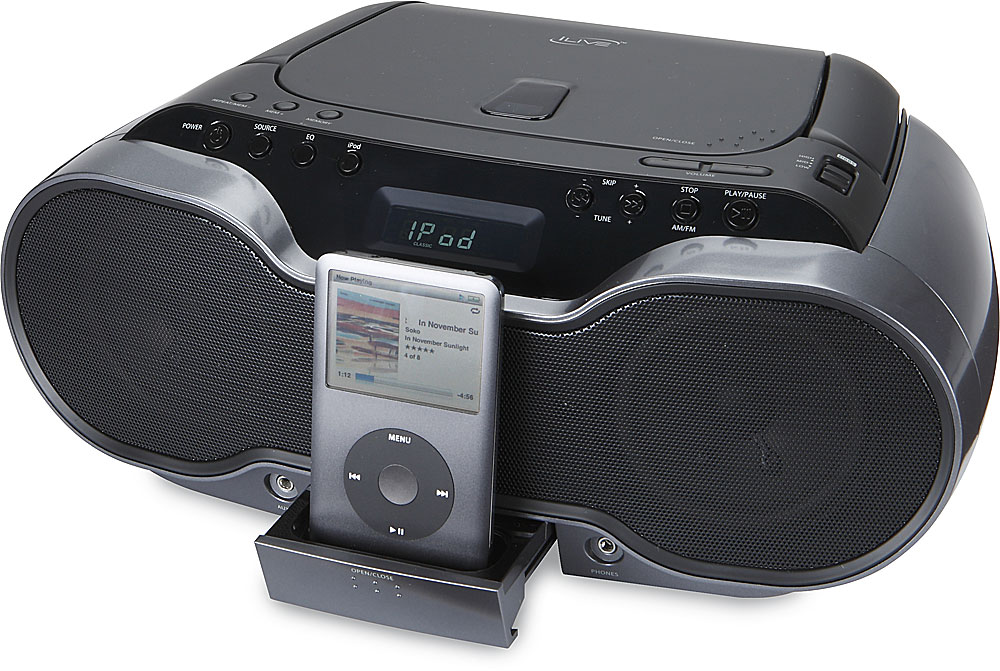 Customer Reviews: iLive IB319 CD/radio boombox with iPod® dock at