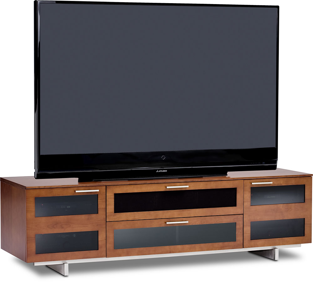 BDI Avion 8929 Series II (Natural Cherry) Lowboy audio/video cabinet ...