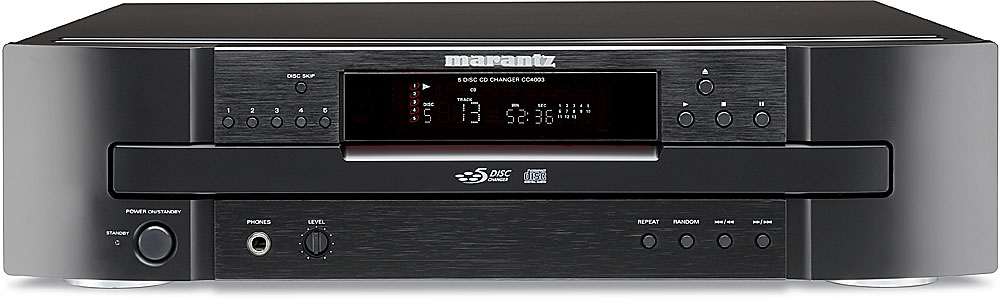 Customer Reviews: Marantz CC4003 5-disc CD changer at Crutchfield