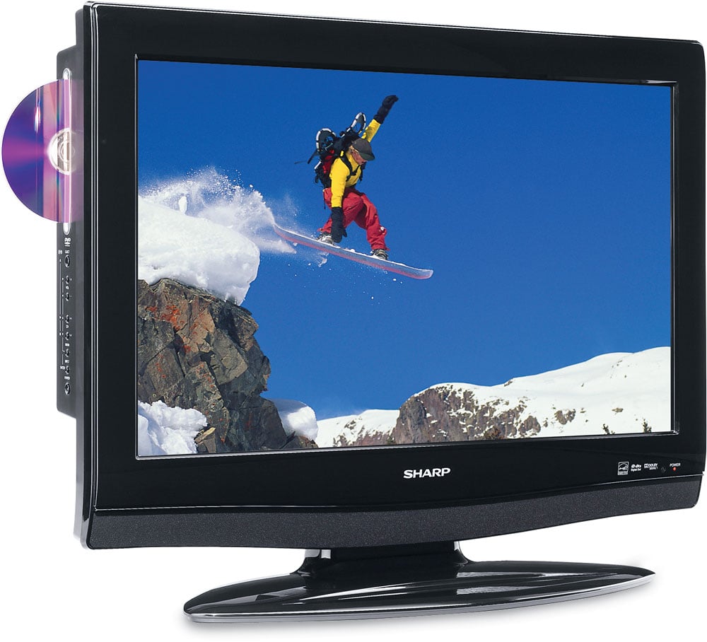 Sharp LC-26DV27UT 26" 720p LCD HDTV with built-in DVD player at  Crutchfield.com