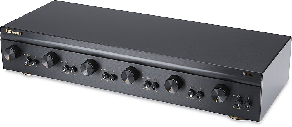 6 channel speaker selector with volume control