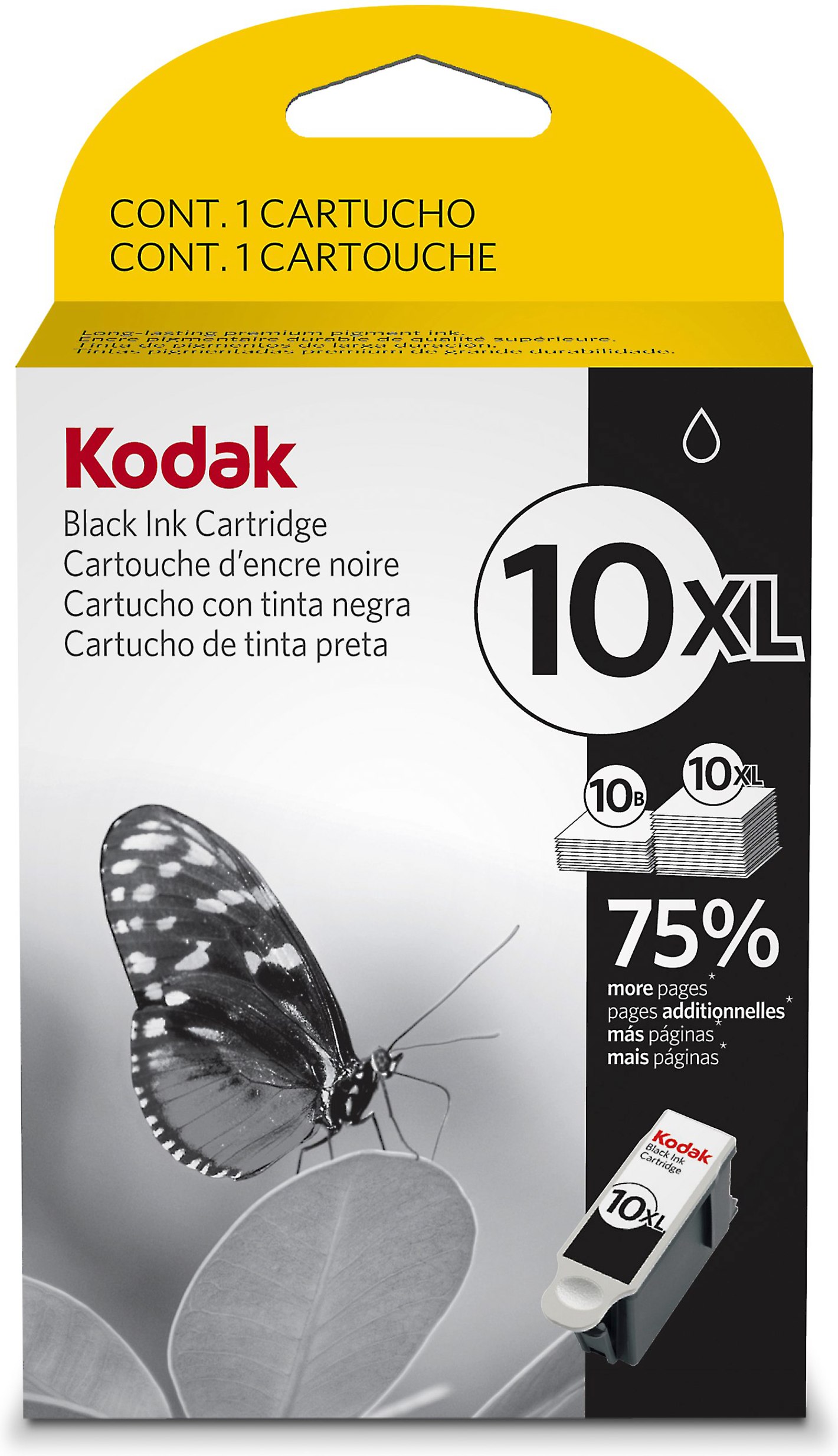 Customer Reviews: Kodak Extra-Capacity Black Ink Cartridge 10XL For ...