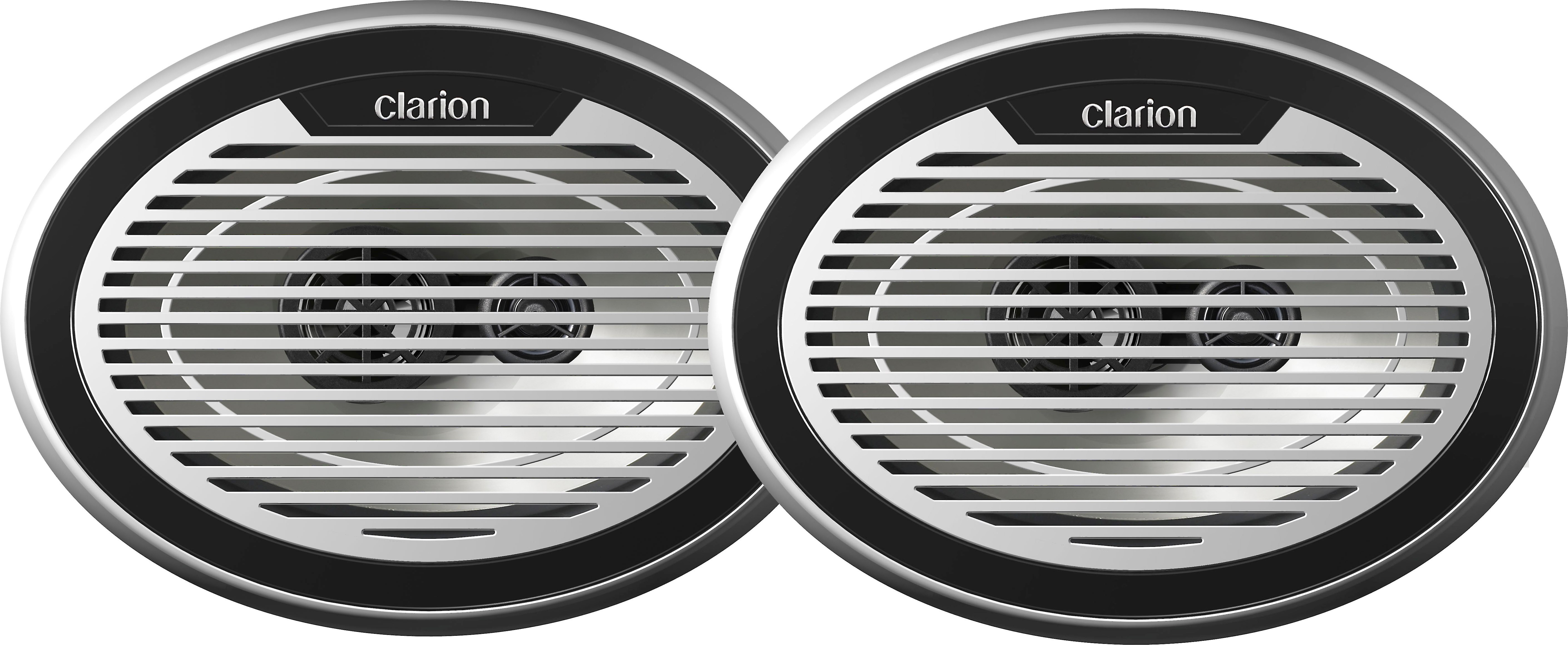 Clarion CMQ6930R 6"x9" 3way marine speakers at Crutchfield