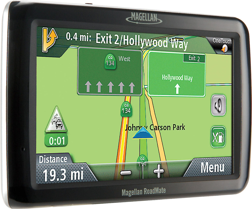 Magellan RoadMate 5045-LM Portable navigator with free traffic-information  service and lifetime map updates at Crutchfield.com
