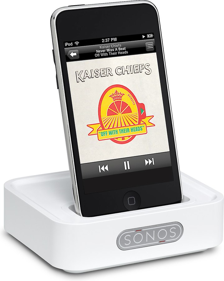 Sonos® Wireless Dock 100 Wirelessly play music from an