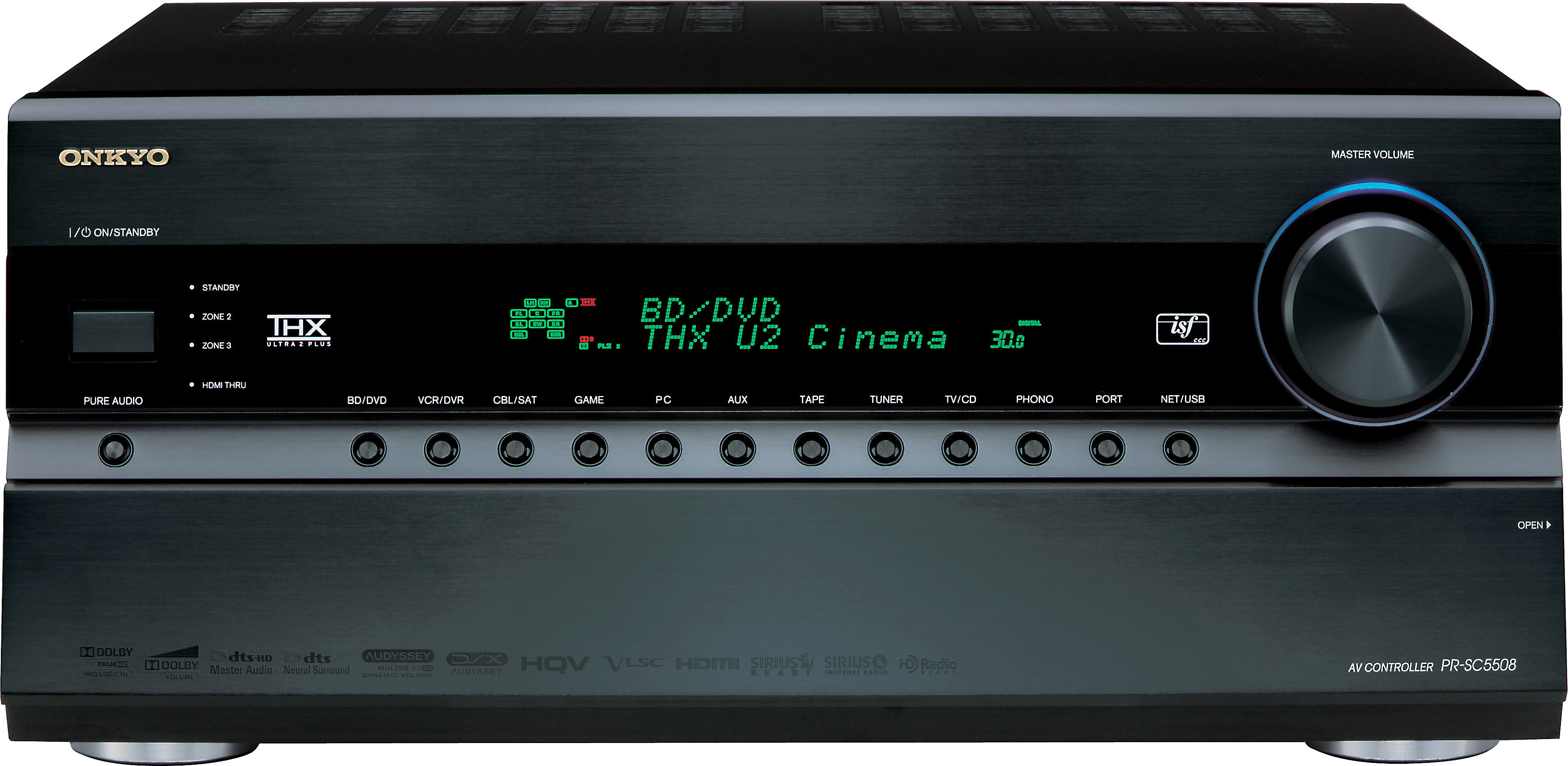 Customer Reviews: Onkyo PR-SC5508 Home theater preamp/processor at