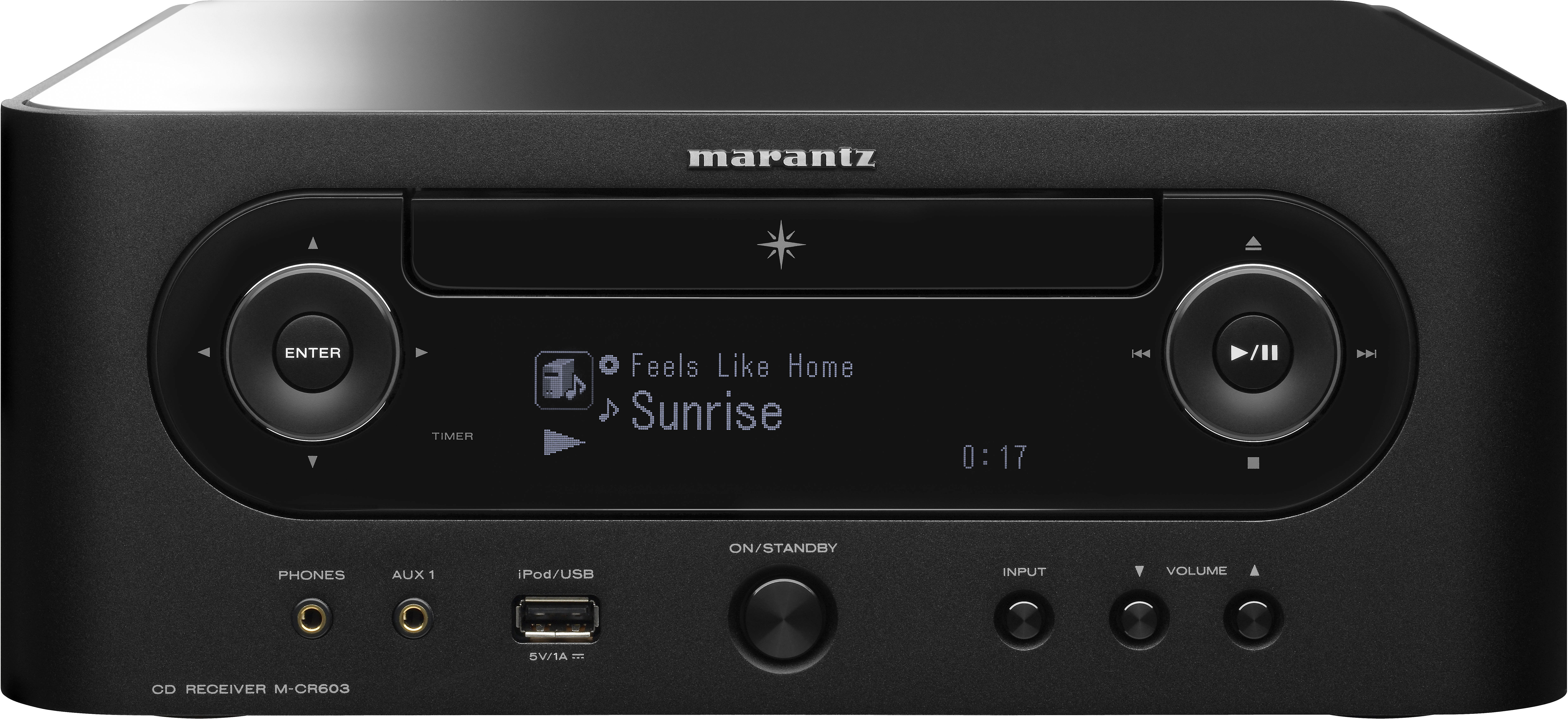 Marantz MCR603 Stereo radio receiver at Crutchfield