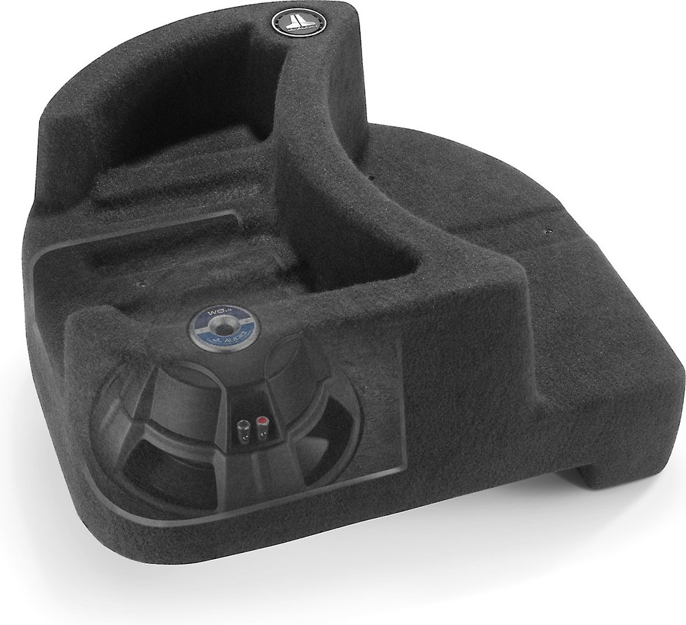 JL Audio Stealthbox® Customfit fiberglass enclosure with 12" W0v34 subwoofer — fits 2010up