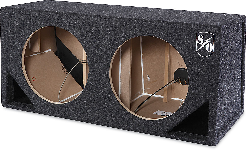 dual 12 inch ported subwoofer box