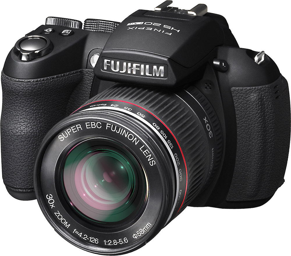 Fujifilm FinePix HS20EXR 16-megapixel digital camera with 30X optical zoom  at Crutchfield.com