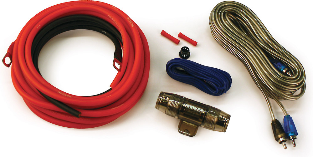 Kicker 4 Channel Amp Kit - Electro Wiring Circuit